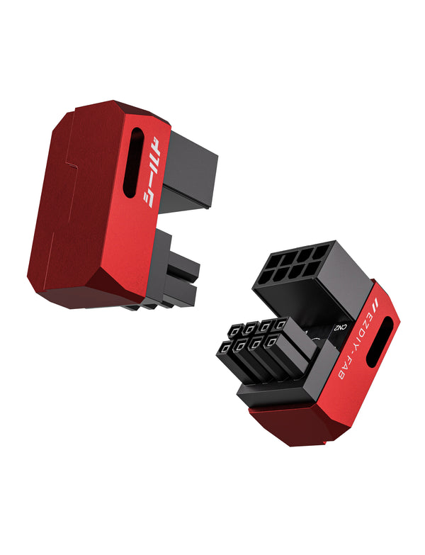 SHIELD GPU 8 Pin U Turn 180° ADAPTER- 2 IN PACK