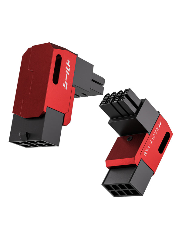 SHIELD GPU 8 Pin L Turn 90° ADAPTER- 2 IN PACK