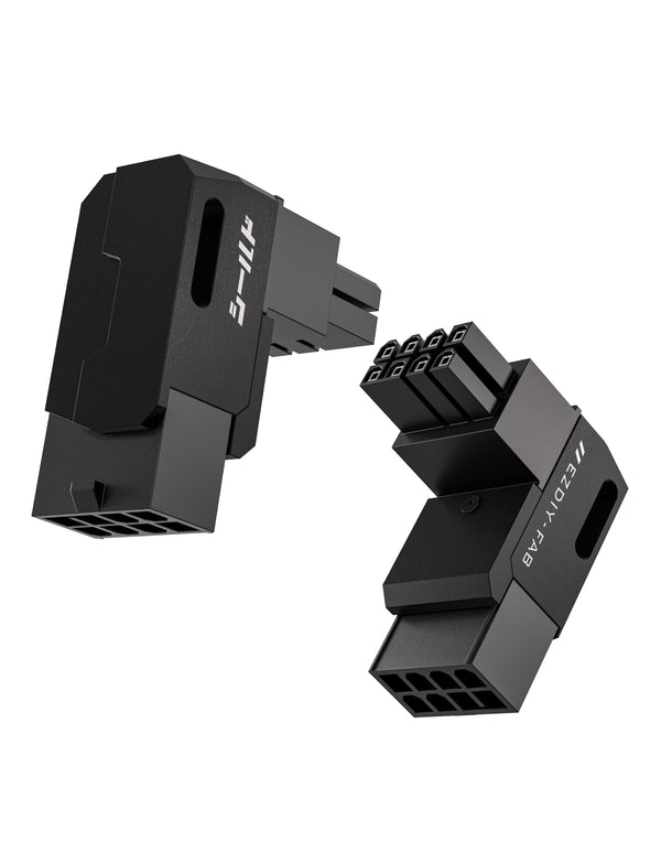 SHIELD GPU 8 Pin L Turn 90° ADAPTER- 2 IN PACK