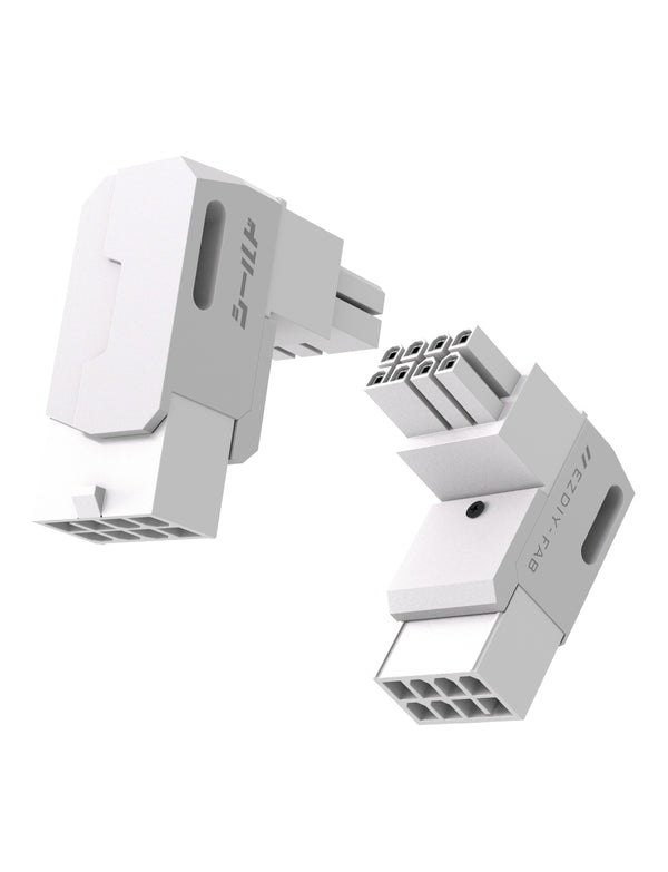 SHIELD GPU 8 Pin L Turn 90° ADAPTER- 2 IN PACK