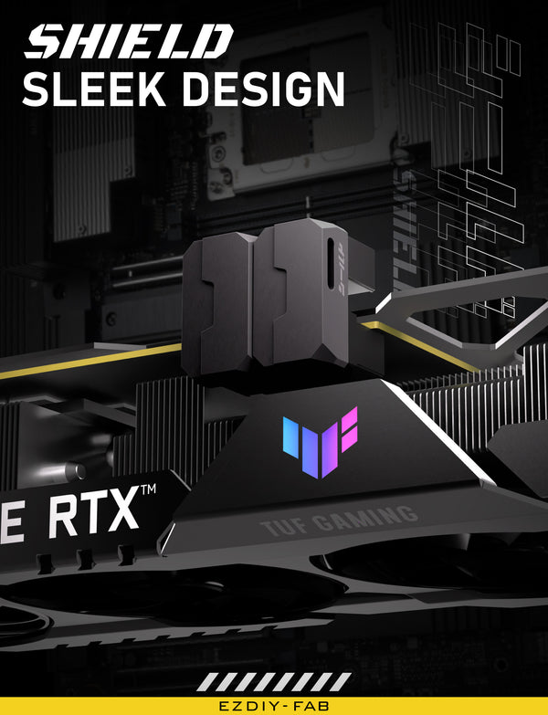 SHIELD GPU 8 Pin U Turn 180° ADAPTER- 2 IN PACK