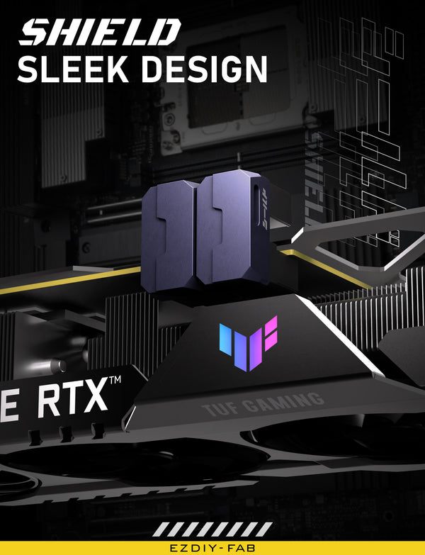 SHIELD GPU 8 Pin U Turn 180° ADAPTER- 2 IN PACK