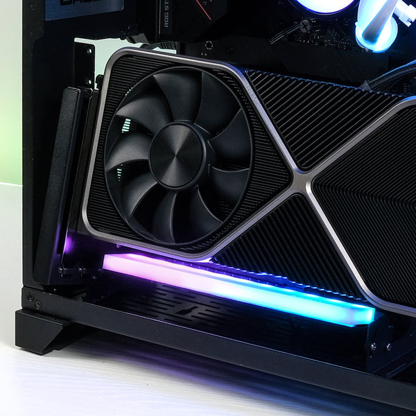 PCIE 4.0 Multi-Angle GPU MOUNT WITH ARGB MODULE