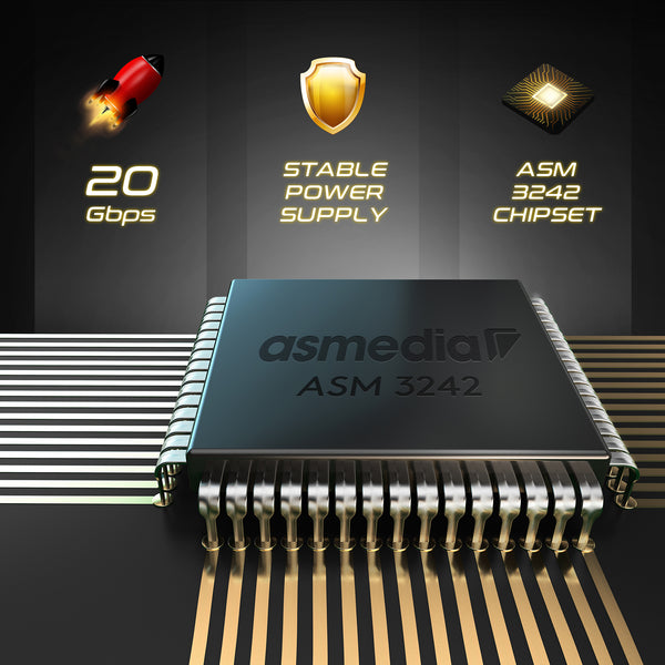 USB3.2 Gen2x2 Type-E Front Panel Internal Expansion Card