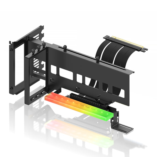 PCIE 4.0 Vertical Mount with ARGB Module