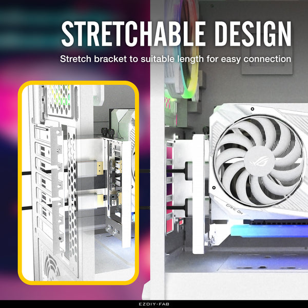PCIE 4.0 Vertical Mount with ARGB Module
