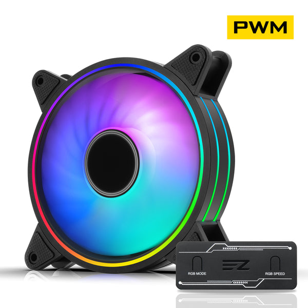 Moonlight 120mm RGB Case Fan with PWM Fan HUB