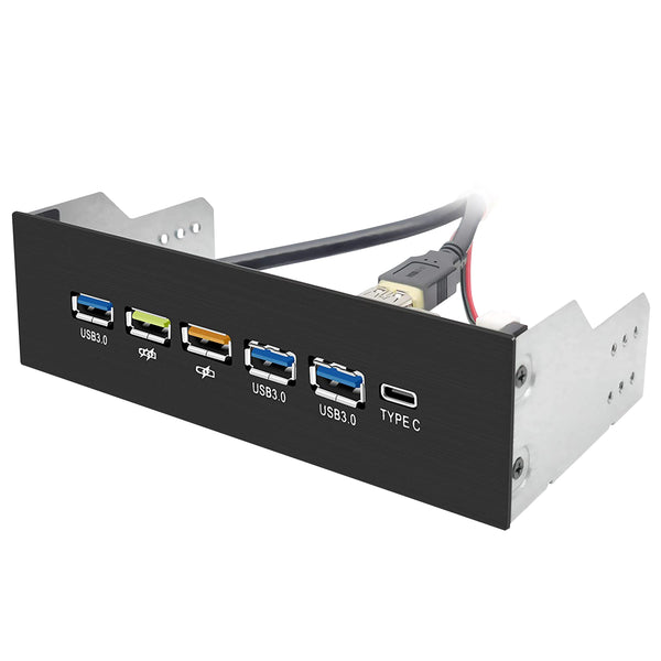 5.25 Inch Internal Front Metal Brushed Panel