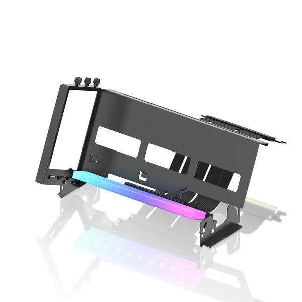PCIE 4.0 Multi-Angle GPU MOUNT WITH ARGB MODULE