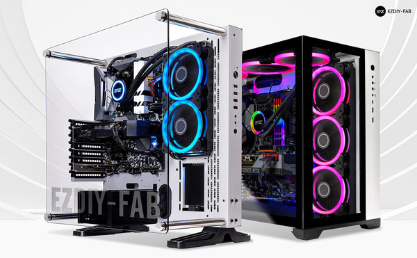 Dual Ring 120mm RGB Case Fan with Fan Hub X and Remote