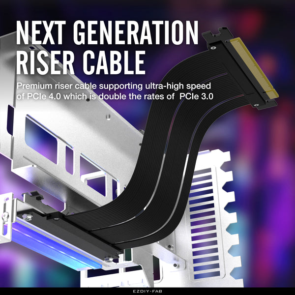 PCIE 4.0 Vertical Mount with ARGB Module