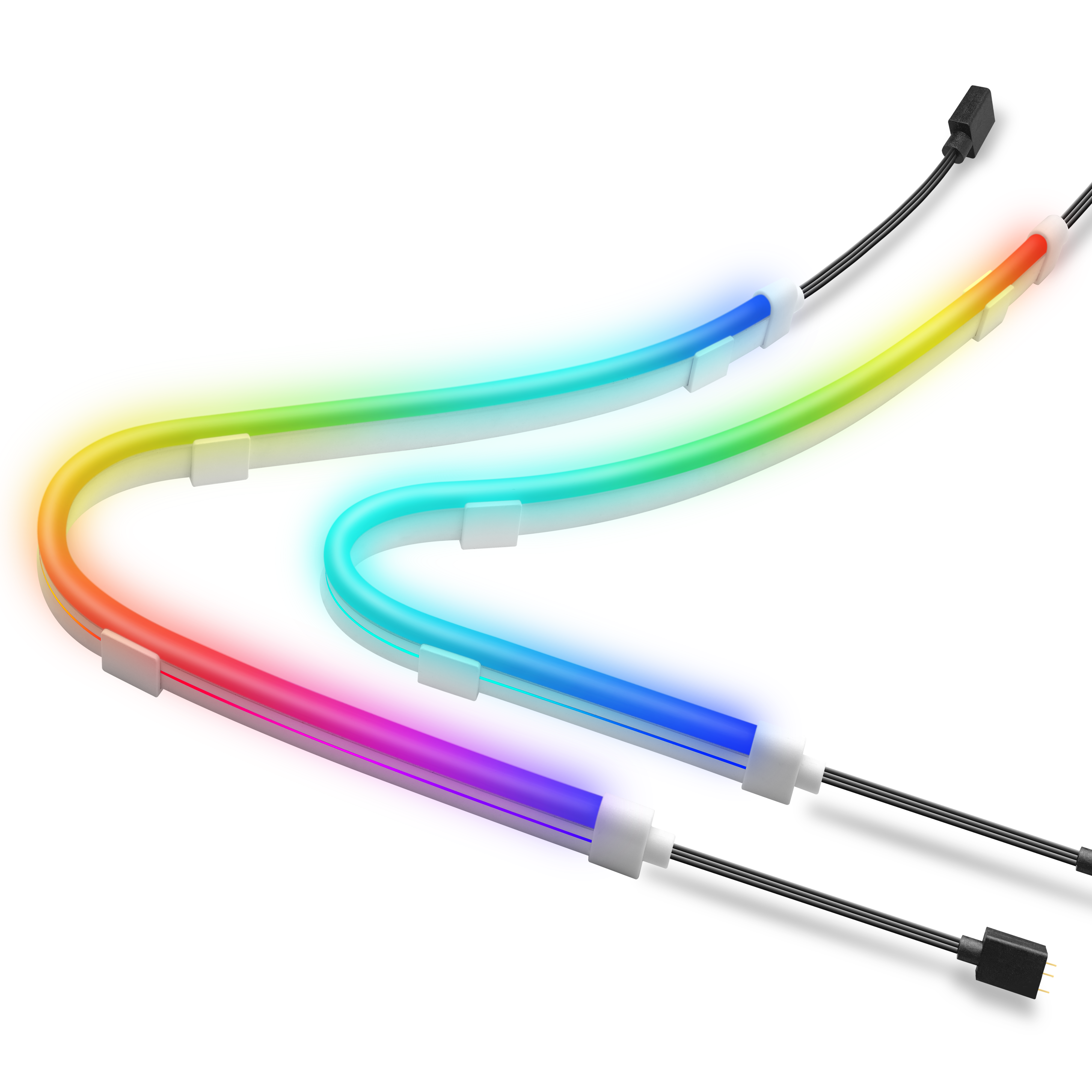 Premium PC ARGB Lighting Strip and Mounting Clip – EZDIY-FAB