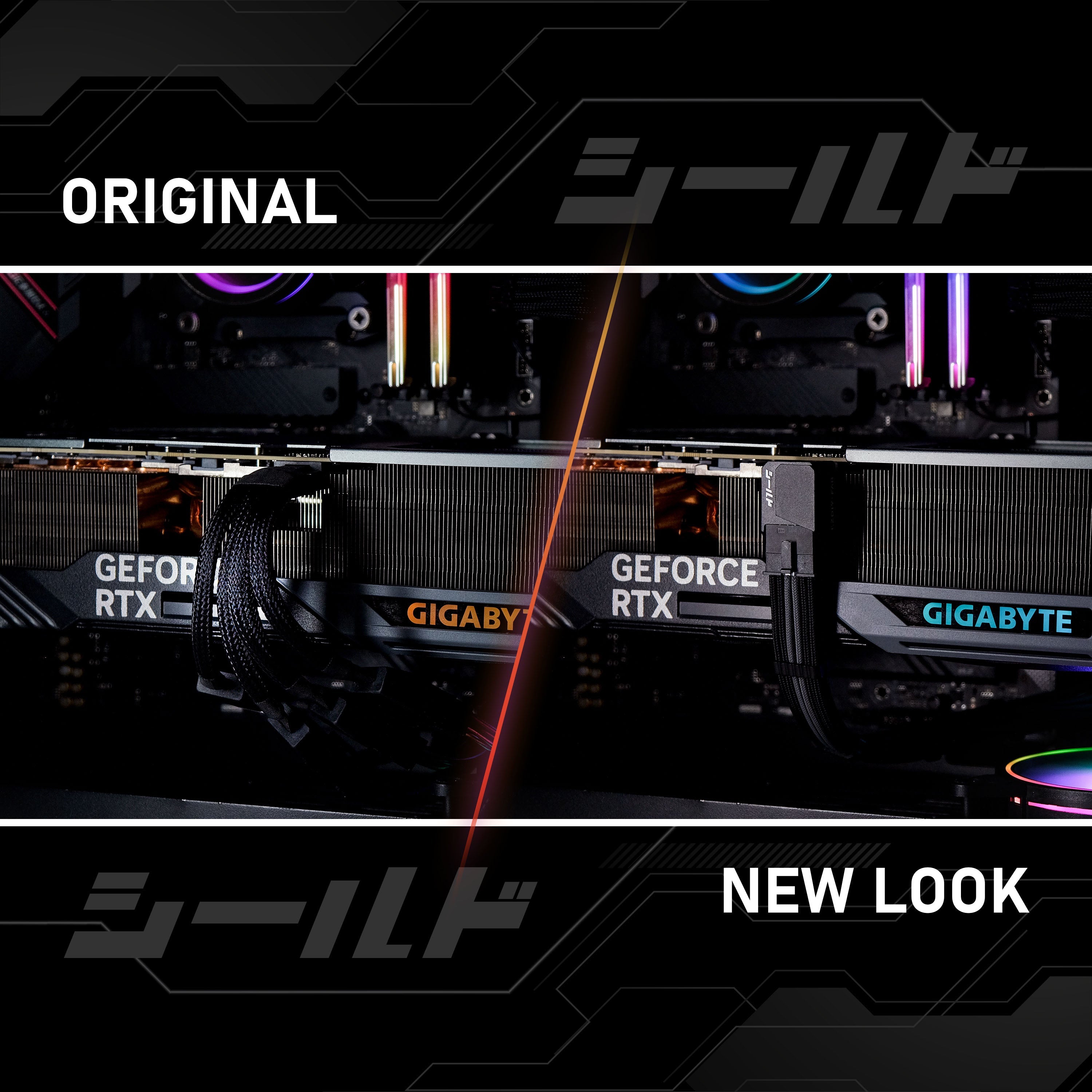 SHIELD PCIE 5.0 GPU ANGLE ADAPTER-90 Degrees STD – EZDIY-FAB