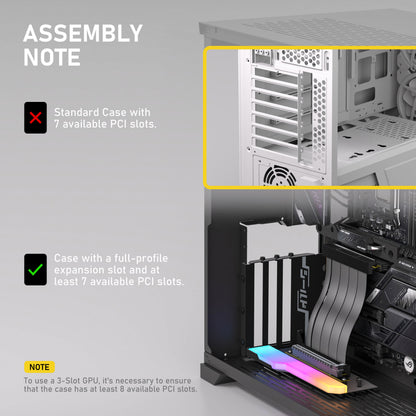 VERTIKALE GPU-HALTERUNG VON SHIELD
