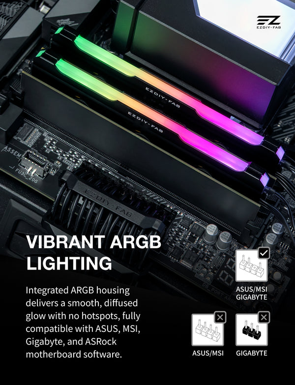 RH02 ARGB Turbo-cooled Memory Heatsink-1 PACK