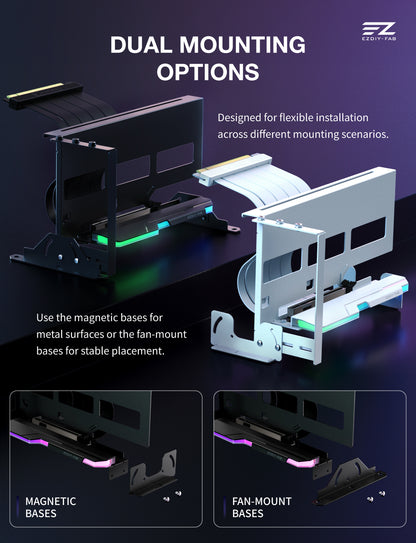 AH18 PCIe 5.0 ARGB Multi-Angle Vertical GPU Mount