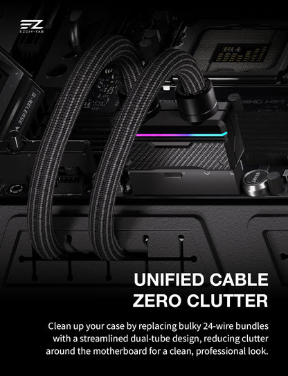 UNIFAS ARGB 24Pin PC PSU Extension Cable