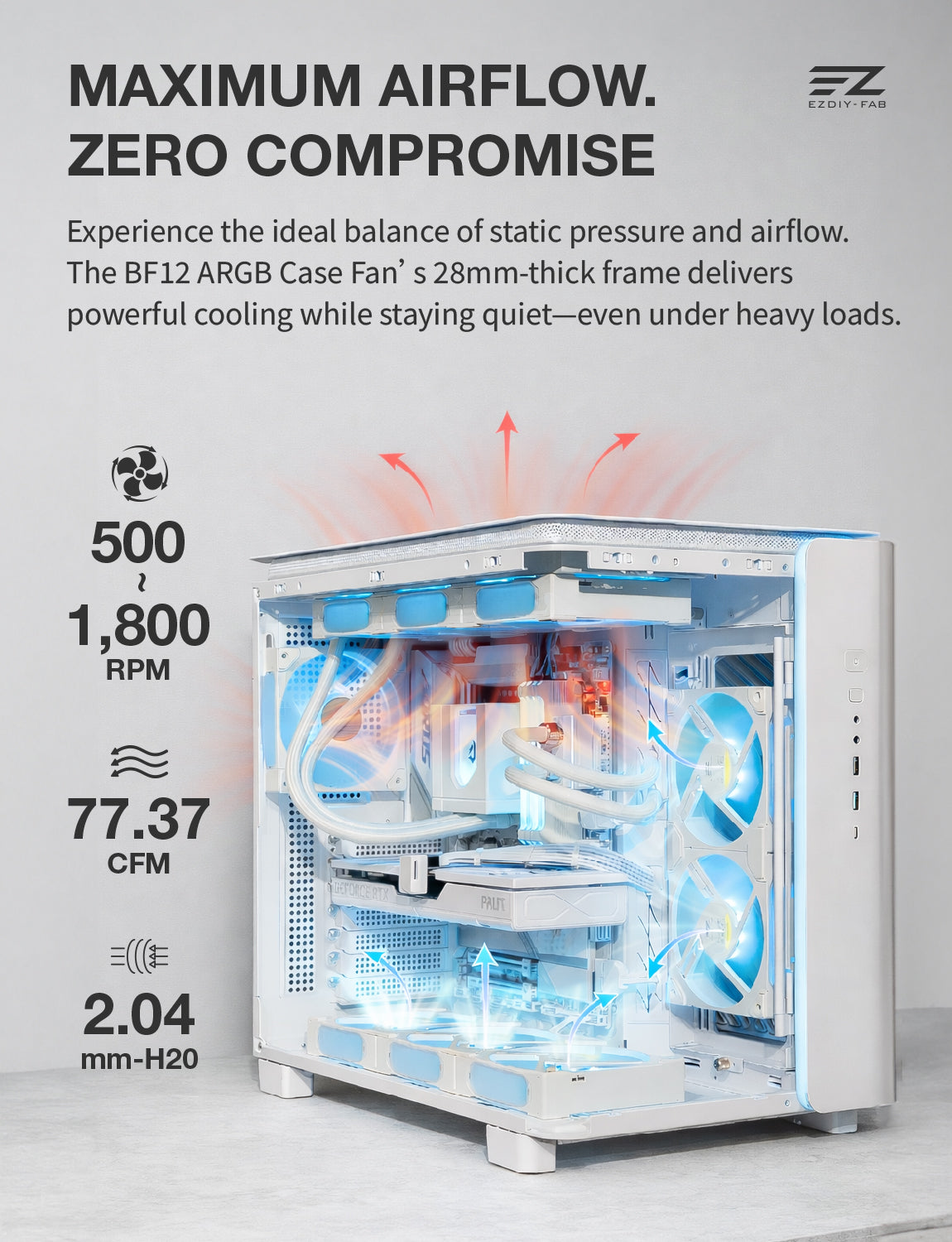 BF12 360mm All-in-One ARGB PWM Case Fan