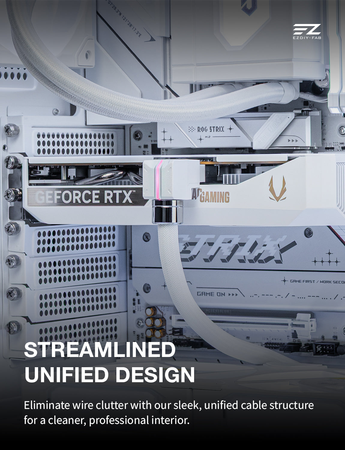 UNIFAS ARGB PCIe 8-Pin PC PSU Extension Cable