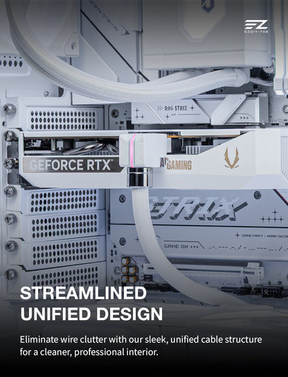 UNIFAS ARGB PCIe 8-Pin PC PSU Extension Cable