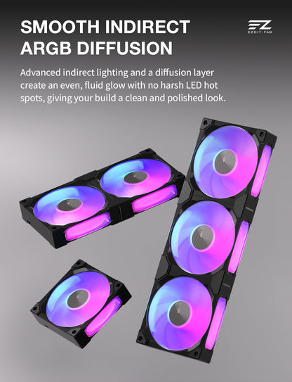 BF12 360mm All-in-One ARGB PWM Case Fan