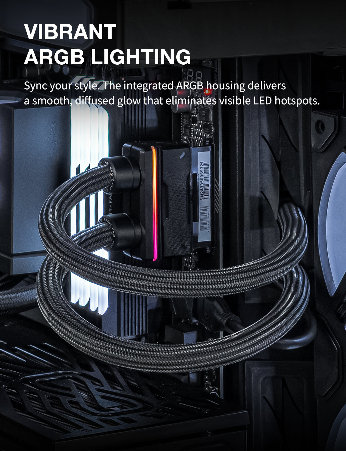UNIFAS ARGB 24Pin PC PSU Extension Cable