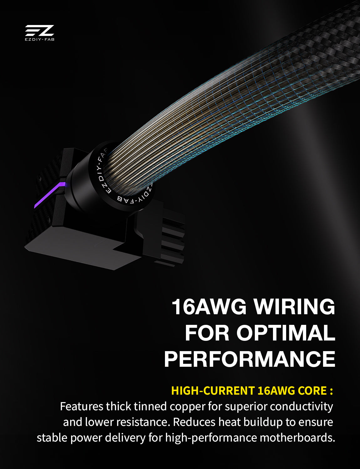 UNIFAS ARGB PCIe 8-Pin PC PSU Extension Cable