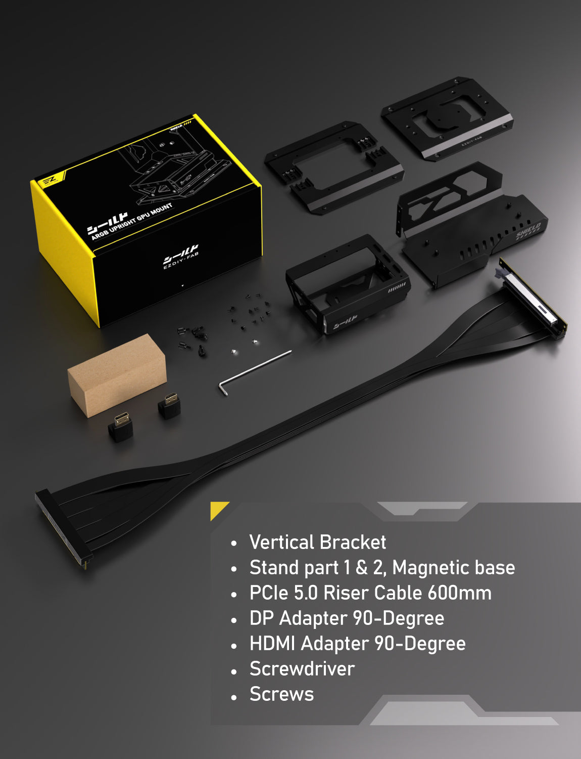 VERTIKALE GPU-HALTERUNG