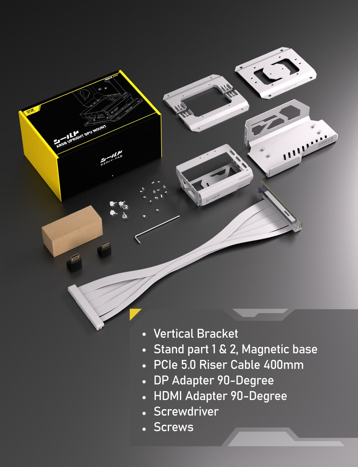 VERTIKALE GPU-HALTERUNG