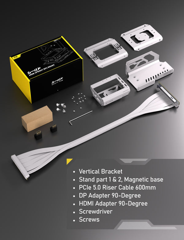 SHIELD UPRIGHT GPU MOUNT