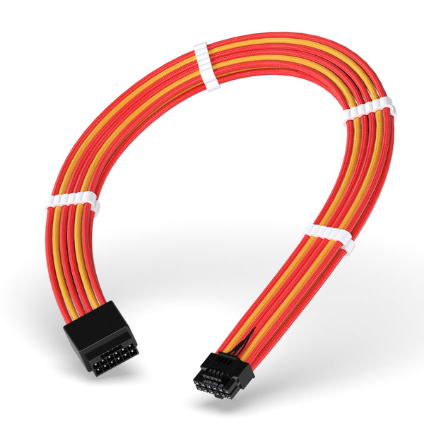 16AWG 12V-2X6 Male to Female 300mm