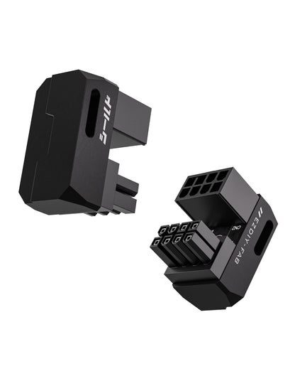 SHIELD GPU 8 Pin U Turn 180° ADAPTER- 2 IN PACK