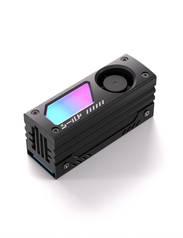 SHIELD NVME M.2 HEATSINK WITH COOLING FAN
