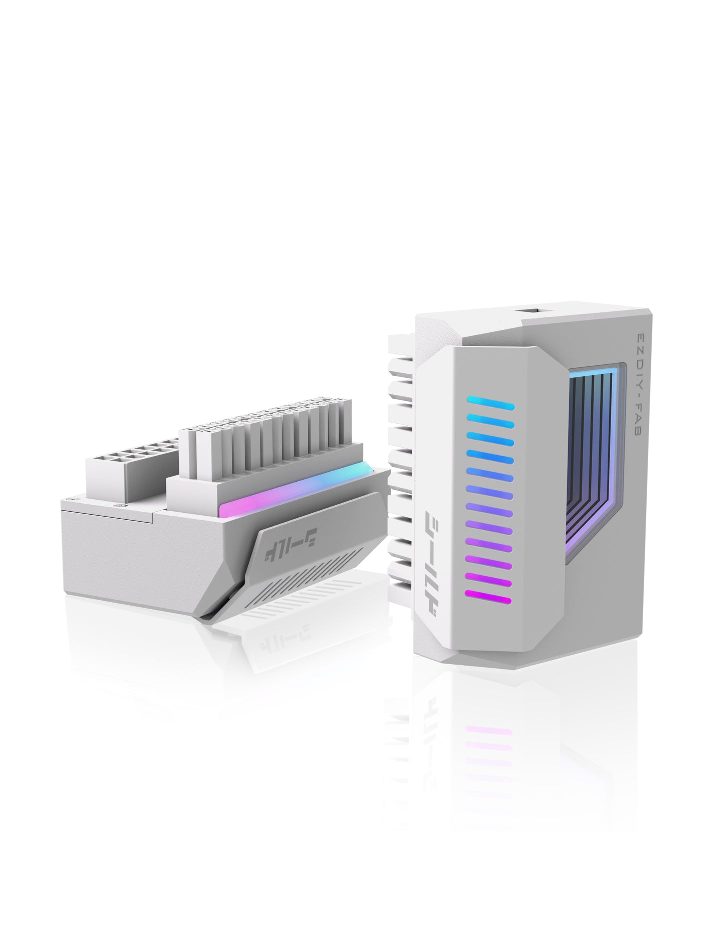 SHIELD 24-Pin 180-Grad-Winkeladapter mit Infinity Mirror