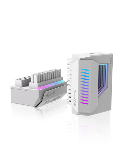 SHIELD 24-Pin 180-Grad-Winkeladapter mit Infinity Mirror