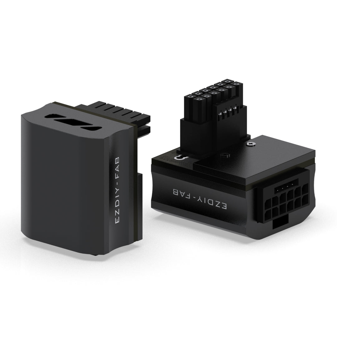 12VHPWR 600W GPU POWER ADAPTER 90 Degrees – EZDIY-FAB