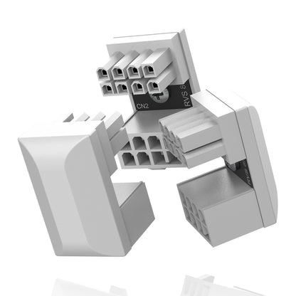 GPU 8-Pin U-Turn 180° Stecker (Reverse) - 3ER-PACK