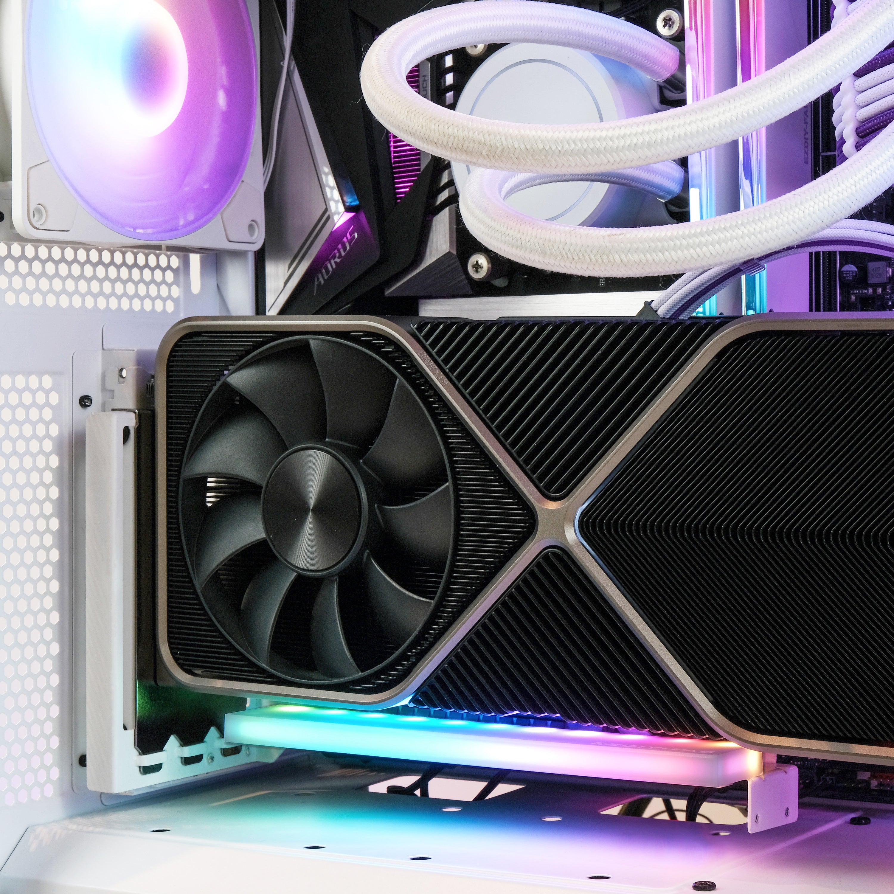 PCIE 4.0 Vertical Mount with ARGB Module – EZDIY-FAB PCIE 4.0 Vertical Mount with ARGB Module – EZDIY-FAB