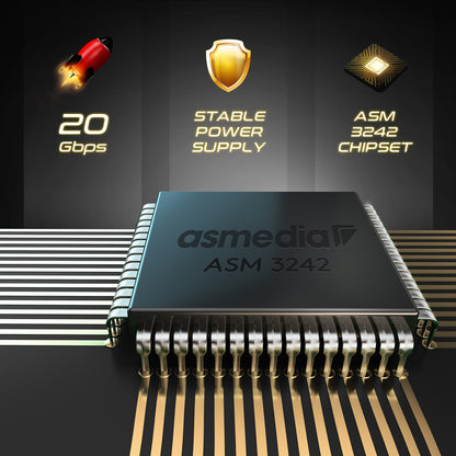 USB3.2 Gen2x2 Type-E Front Panel Internal Expansion Card