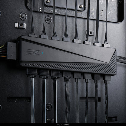 ARGB PWM Fan Hub- 8 PWM Ports+8 ARGB Ports