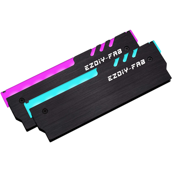 12V RGB DDR Memory RAM Cooler - 2 PACK