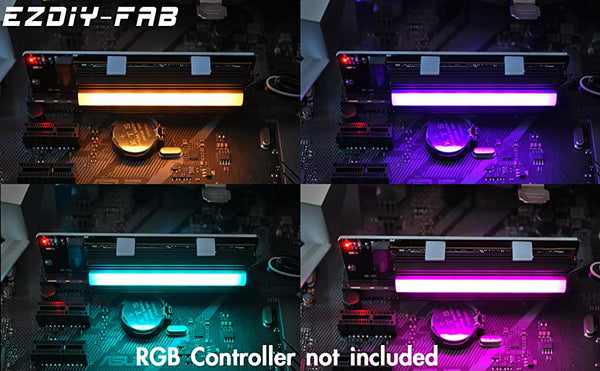 12V RGB SATA NVMe NGFF M.2 SSD Heatsink
