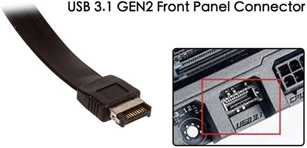Krudt slå op vinden er stærk 5.25 inch Front Panel USB Hub with 20 pin Connector- 73 cm Cable – EZDIY-FAB