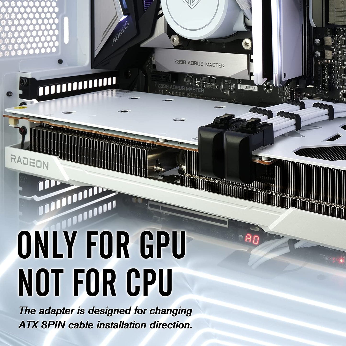 GPU 8-Pin U-Turn 180°-Anschluss (Standard) – 2er-Pack