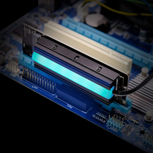 Render Gå til kredsløbet Mobilisere 12V RGB SATA NVMe NGFF M.2 SSD Heatsink – EZDIY-FAB