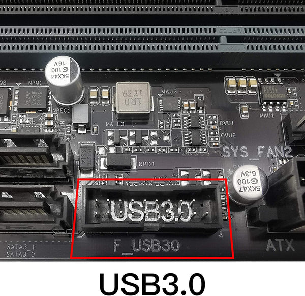 USB 3.0 (3.1 Gen 2) Internal (19-Pin) Header to USB 3.1/3.2 Type-C (20 –  EZDIY-FAB