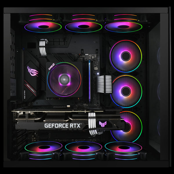 Moonlight 120mm RGB Case Fan with Fan Hub X and Remote