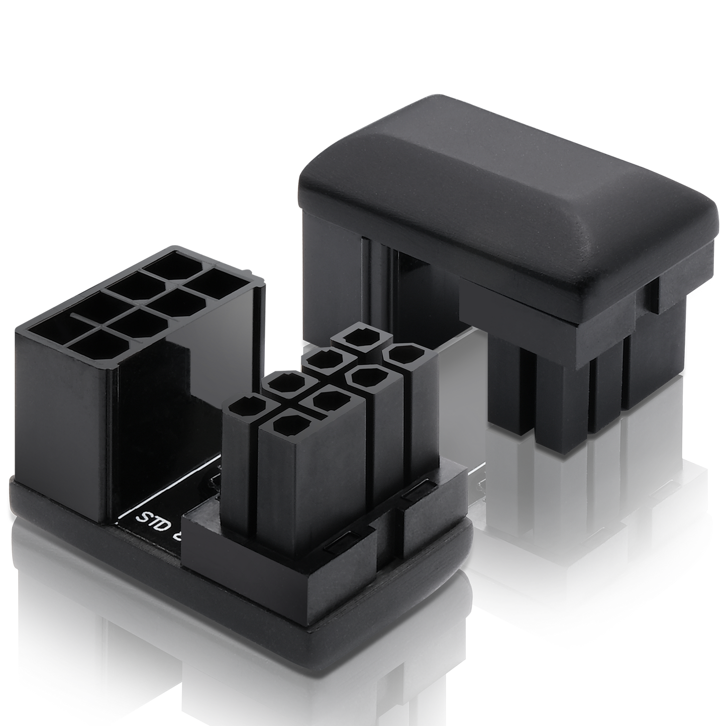 GPU 8-Pin U-Turn 180°-Anschluss (Standard) – 2er-Pack