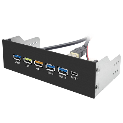 5.25 Inch Internal Front Metal Brushed Panel