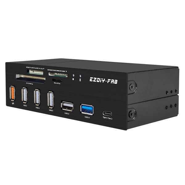 VBESTLIFE 5.25inches Multifunktions interne Kartenleser,Dashboard PC Frontplatte,unterstützt M2, MSO, SD, MS, XD, 64G CF Karte VBESTLIFE 5.25inches Multifunktions interne Kartenleser,Dashboard PC Frontplatte,unterstützt M2, MSO, SD, MS, XD, 64G CF Karte